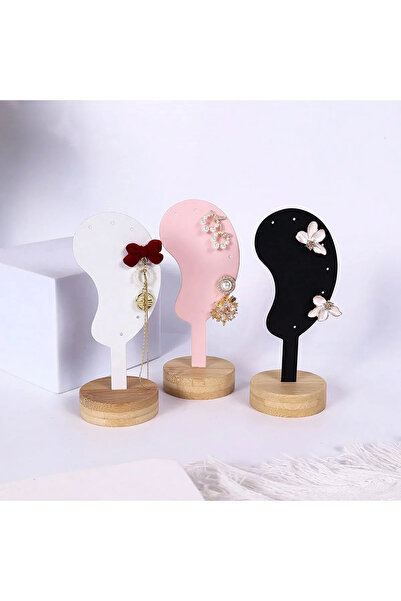 Choice حامل عرض أقراط مجوهرات على شكل أذن من الحديد الأبيض، قطعة واحدة، مناسب...