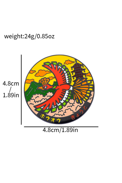 Miniso بروش أصدقاء، أنمي، لوجيا، هو-أوه، مخلوقات أسطورية، دبوس مينا، كلاسيكيا...