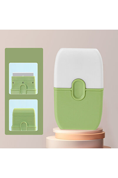 Choice مكشطة جل احترافية خضراء برأسين من الفولاذ المقاوم للصدأ لختم الأظافر، ...