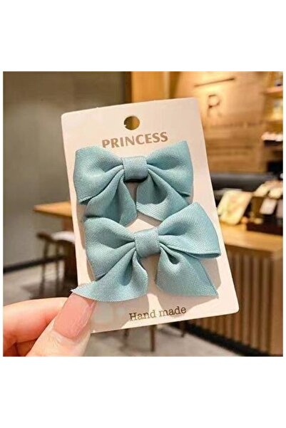 Choice 8 Green 2 Piece Bow Hair Clip Elegant Flower Hair Clips For Kids Ladie...