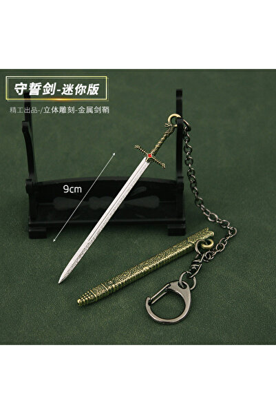 Choice 1 9cm Western Sword Long Claw Sword Metal Miniature Weapon Model Doll ...