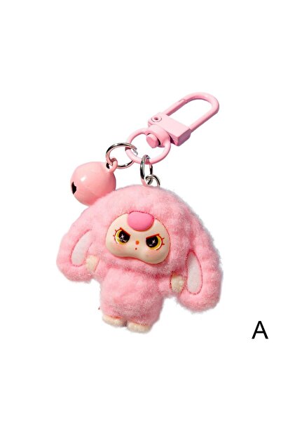 Choice A Mini Cartoon Babythree Keychain Cute Doll Gift Diy Pendant Accessori...