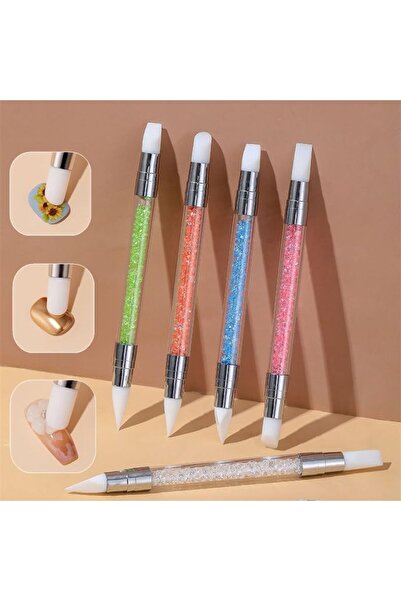 Choice 5 قطع LINMANDA 5 قطع/مجموعة أقلام نحت ذات طرفين من السيليكون وأدوات أظ...