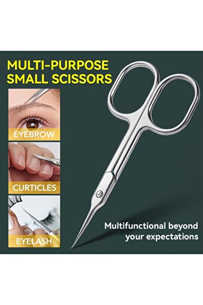 Choice 1 قطعة 1 قطعة مقص بشرة من الفولاذ المقاوم للصدأ بشفرة منحنية - 1 قطعة ...