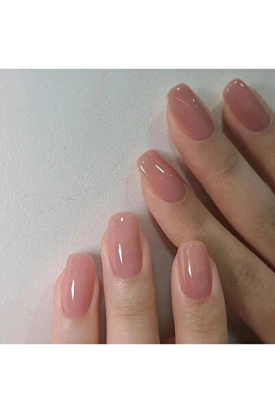 Choice QHCF013 24 قطعة أظافر فرنسية قصيرة بسيطة مع جل جيلي واحد ومبرد أظافر واحد