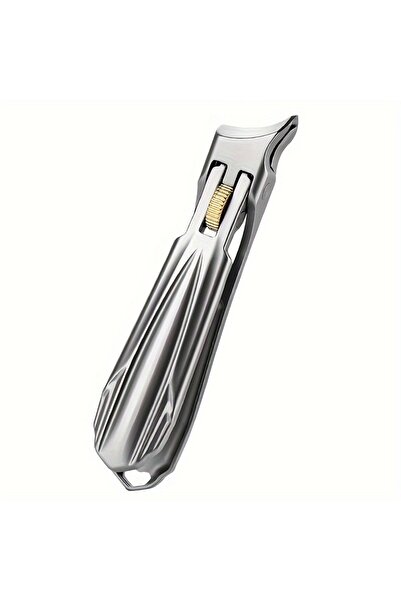 Choice مقص أظافر فضي من الفولاذ المقاوم للصدأ مع حافة مائلة دقيقة - حاد ومتين...