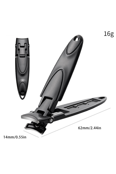 Choice مقص أظافر جديد رفيع للغاية قابل للطي ومحمول للسفر ومقص أظافر سلسلة مفاتيح S