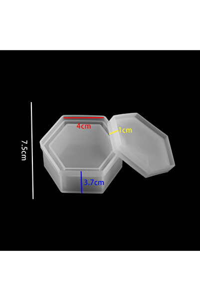 choice2 3 قوالب إيبوكسي راتينج دائرية لتخزين المجوهرات على شكل قلب قوالب راتي...