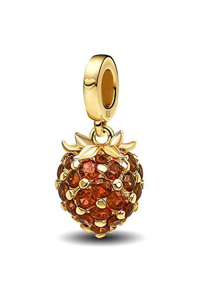 Choice TCE0754J1 925 مطلية بالفضة قلب حب ملاك اليراع سحر ذهبي خرز صنع سوار DIY