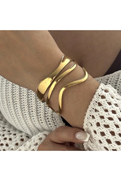 Choice BR25Y0373-1 أساور عتيقة متعددة الطبقات من الفولاذ المقاوم للصدأ على شك...