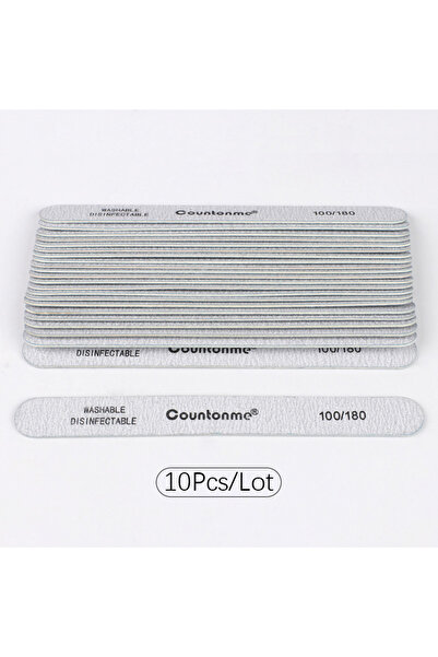 Choice 10 قطع من ملفات الأظافر بحبيبات 100-180، 10 قطع من ملفات الأظافر بحبيب...