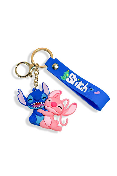 Miniso KC4237 Baby Stitch Keychain, Disney Lilo & Stitch Little Series PVC Fi...