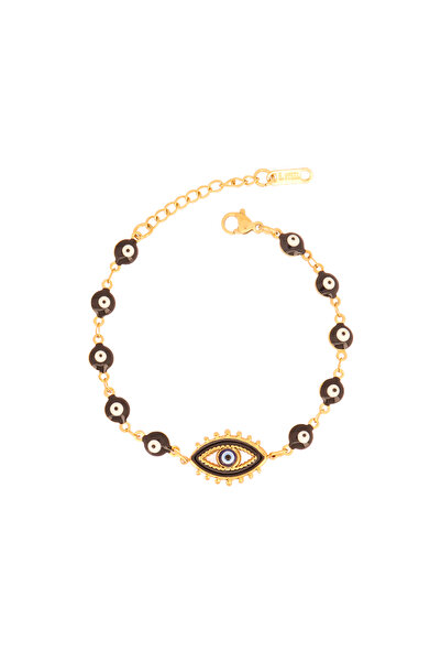 Choice B2009 316L Stainless Steel Enamel Turkish Evil Eye Bracelet For Women ...