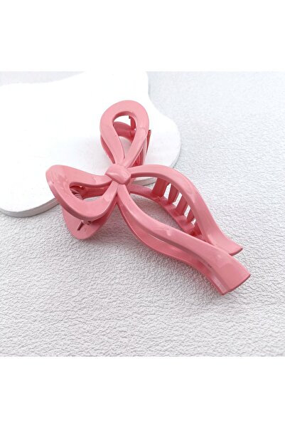 Choice ربطات عنق مجوفة بسيطة ومتعددة الاستخدامات باللون الوردي اللامع، قطعة واحدة، مقاس 13 سم، هدايا للنساء والفتيات