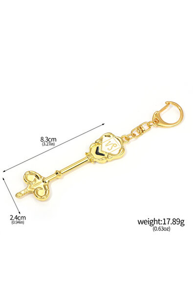 Choice K00877-05 سلسلة مفاتيح أنمي فيري تيل لاستدعاء 12 كوكبة، قلادة تنكرية، مفتاح، رجل، امرأة، عالمي