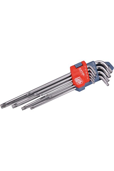 Extol Premium Chei TORX L, EXTOL PREMIUM, 8819412, T10-50, 9 bucăți