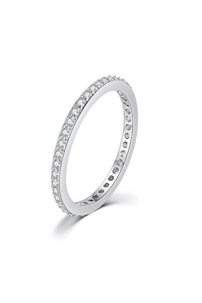 Choice 7 R05604-2-01-5 خواتم رقيقة ودقيقة على شكل مجهر للنساء، خاتم وعد وخطوبة