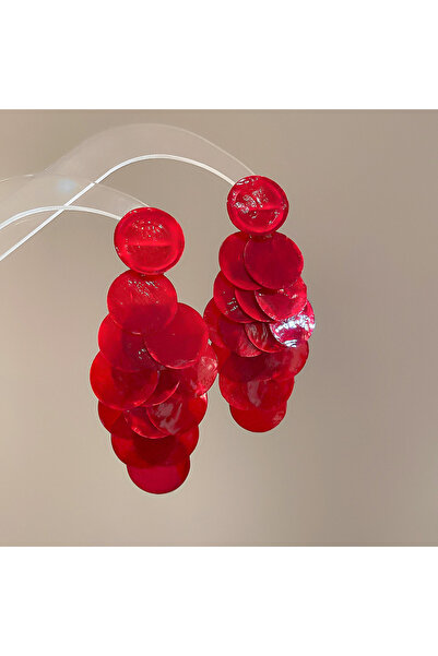 Choice قرط متدلي من طراز Style27 Seaside Vacation Style بتصميم صدفي دائري للف...