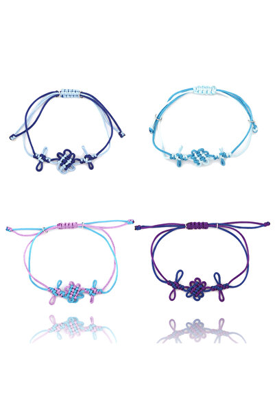 Miniso Hot Stamping Anime KPop Demon Hunters Rumi Cosplay Prop Kpop Huntrix Rumi Chain Woven Bracelet Charm