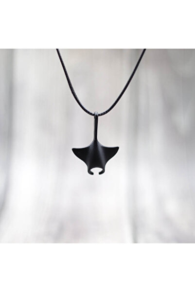 Choice قلادة مانتا 60 سم 24 بوصة على شكل حيوان بحري مانتا قرش حوت للرجال طوق ...