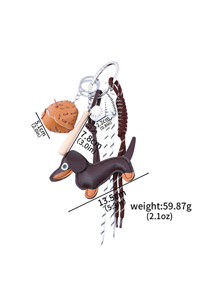 Choice BG00036-02 Braided Rope Bag Pendant High-grade Keychain Pendant Ruth's...