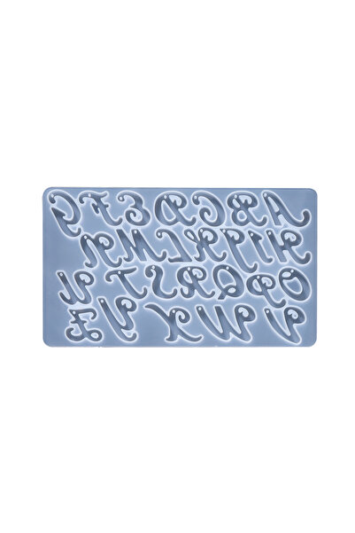 Choice10 Style 04 Alphabet Epoxy Resin Silicone Mold Letter Number Mould DIY ...