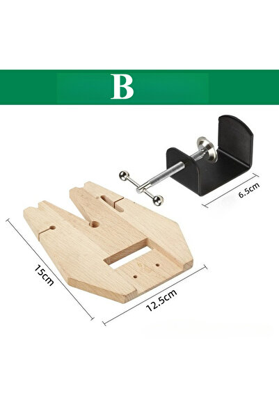 Choice مشبك خشبي من نوع B، مشبك ثابت، بدون حفر، طاولة معالجة مجوهرات متحركة، ...