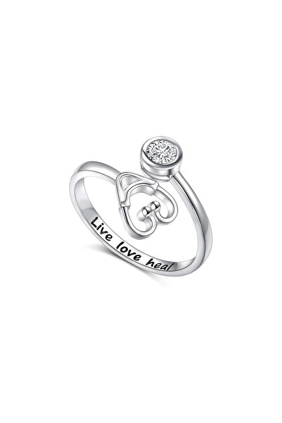 Choice سماعة الطبيب Yin SE Live Love Heal ذات الحلقة المفتوحة للنساء، هدية تخ...