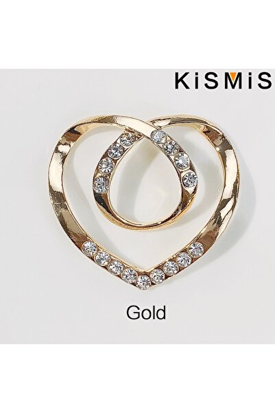 Choice قميص تي شيرت نسائي ذهبي من KISMIS، قطعة واحدة، مشبك وشاح بعقدة زاوية، ...