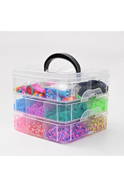 Choice طقم نسج أساور ثلاثية الطبقات كبير/صغير PJ-XSC، طقم مجوهرات ملون يمكنك ...