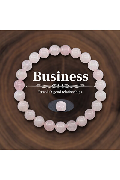 RINHOO FRIENDSHIP BR24Y0630-11 8mm Natural Stone Beaded Bracelet for Women Me...