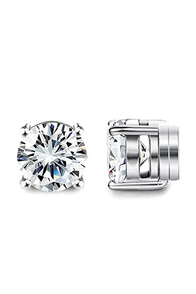 Choice WD013-6mm Style 3 1 Pairs Crystal Strong Magnetic Ear Stud Clip Earrin...