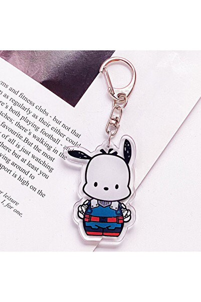 Miniso 5 cm 1 Sanrio My Hero Academia Cute Acrylic Keychain Accessories Funny...