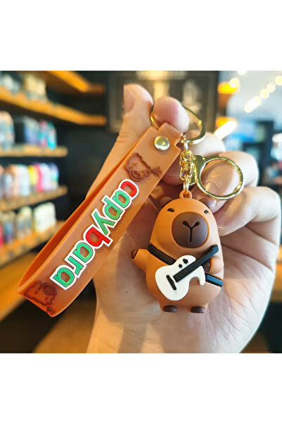 Choice KC5435 Capybara Keychain Cute Capybara Doll School bag Pendant For Car...