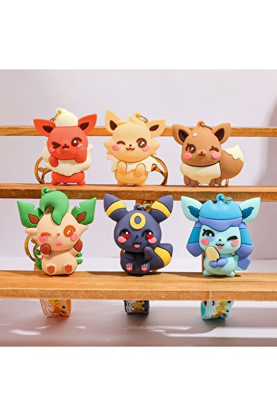 Choice مجموعة سلاسل مفاتيح إيفي إيفولوشن، سلسلة مفاتيح فلاريون جولتيون فابوري...