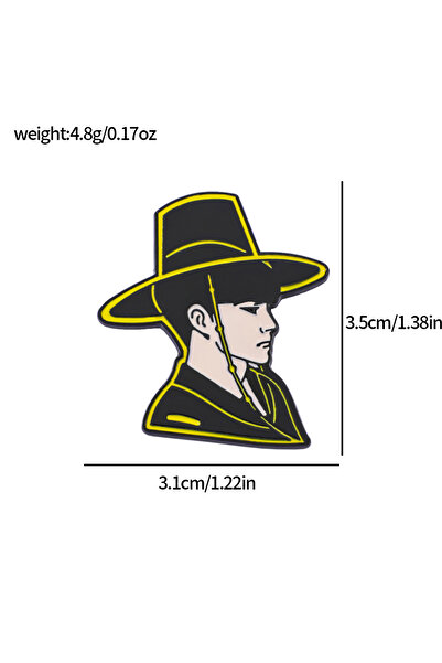 Miniso Jinu Brooch KPop Demon Hunters Cartoon Character Enamel Pins - Jinu Lumi Zoey Derpy Tiger Designs Al