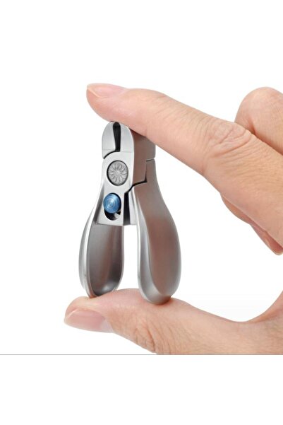 Choice مقص أظافر احترافي صغير أبيض عالي الجودة من الفولاذ المقاوم للصدأ بفتحة...