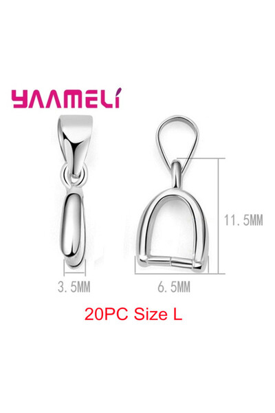 Choice 20 قطعة من الفضة الإسترلينية عيار 925 كبيرة الحجم مصنوعة يدويًا من أجل...