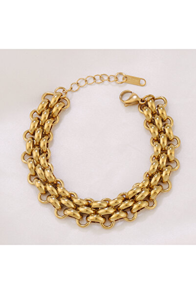 Choice سوار سلسلة غير منتظمة من الفولاذ المقاوم للصدأ A1768 316L للنساء والرج...