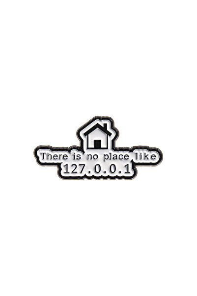 Choice QHXZ2372 مهندس برمجة، عنوان IP، دبوس مطلي بالمينا، لا يوجد مكان مثل 127.0.0.1، دبابيس بروش J