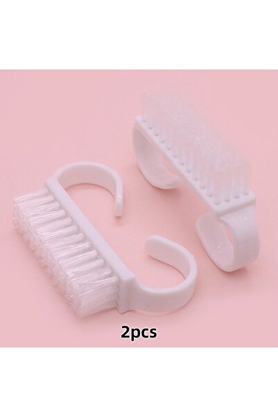 Choice 2pcs Nail Brush 2/5/10pcs White Nail Polish Brush Precision Tip Nail A...