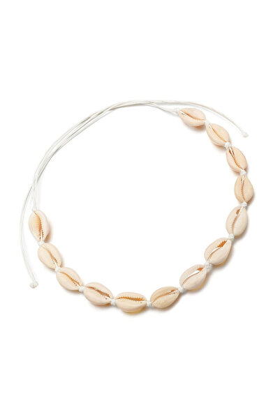 Choice قلادة صدفية بيضاء أنيقة بسيطة من البوهيميا ذات طابع شخصي للسفر على الشاطئ