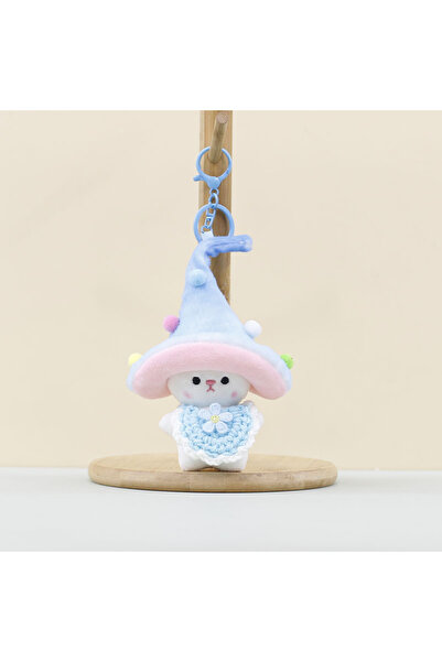 Choice 12 cm blue Cute Little Elf Plush Pendants, Cartoon Plush Toys, Mushroo...