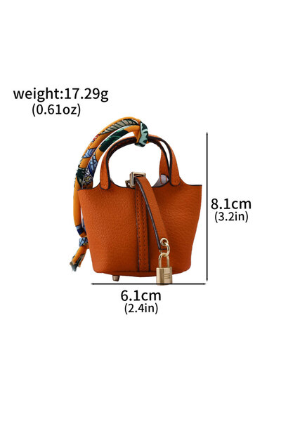 Choice BG00136-03 Mini Food Basket Pendant Lipstick Bag Headphone Bag Cute Ba...