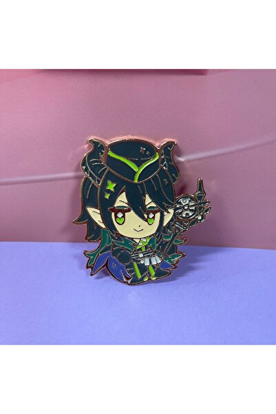 Choice مجموعة دبابيس المينا لشخصية تشيبي من تويستد وندرلاند - 6 شخصيات أيقونية من قادة السكن الجامعي، صناعة معدنية فاخرة، مثقبة.