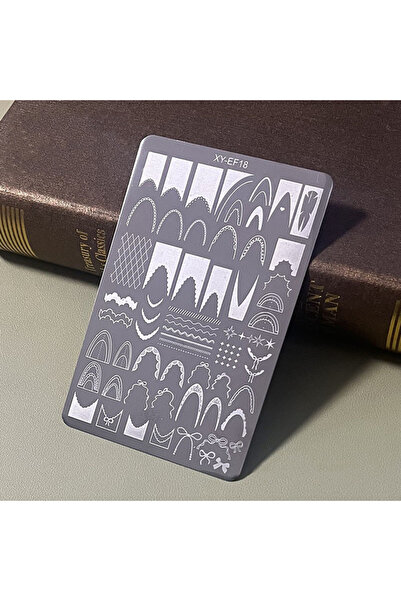 Choice XYEF18 1pcs Nail Art Stamping Plate Transfer Printing Template Butterf...