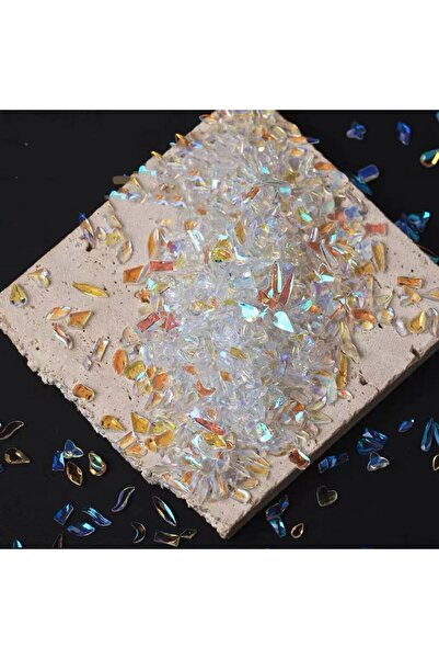 Choice أحجار الراين أورورا البيضاء 100 قطعة من أحجار الراين أورورا لتزيين الأ...