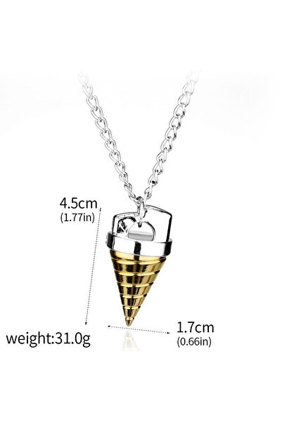 Miniso N00061-01 قلادة كارتون Tengen Toppa Gurren Lagann Tengentoba Gulenlaga...