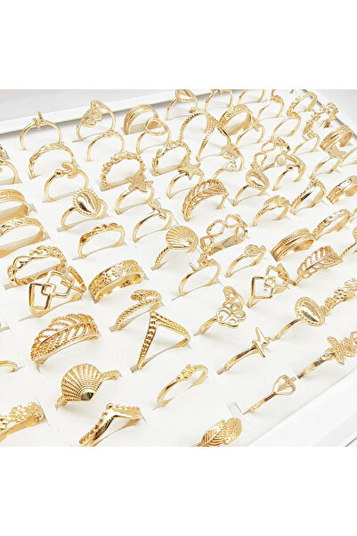 Choice مجموعة متنوعة الأحجام (16-19 مم) 30 قطعة ذهبية اللون 30 قطعة/مجموعة مص...