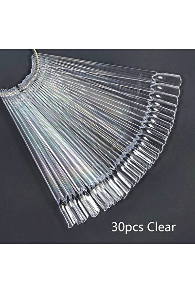 Choice 30 قطعة مربعة C 60/30 قطعة من أطراف الأظافر الصناعية لعرض فن الأظافر، ...